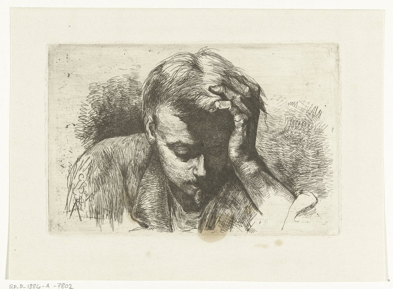 Selbstporträt von Gerard Jan Bos