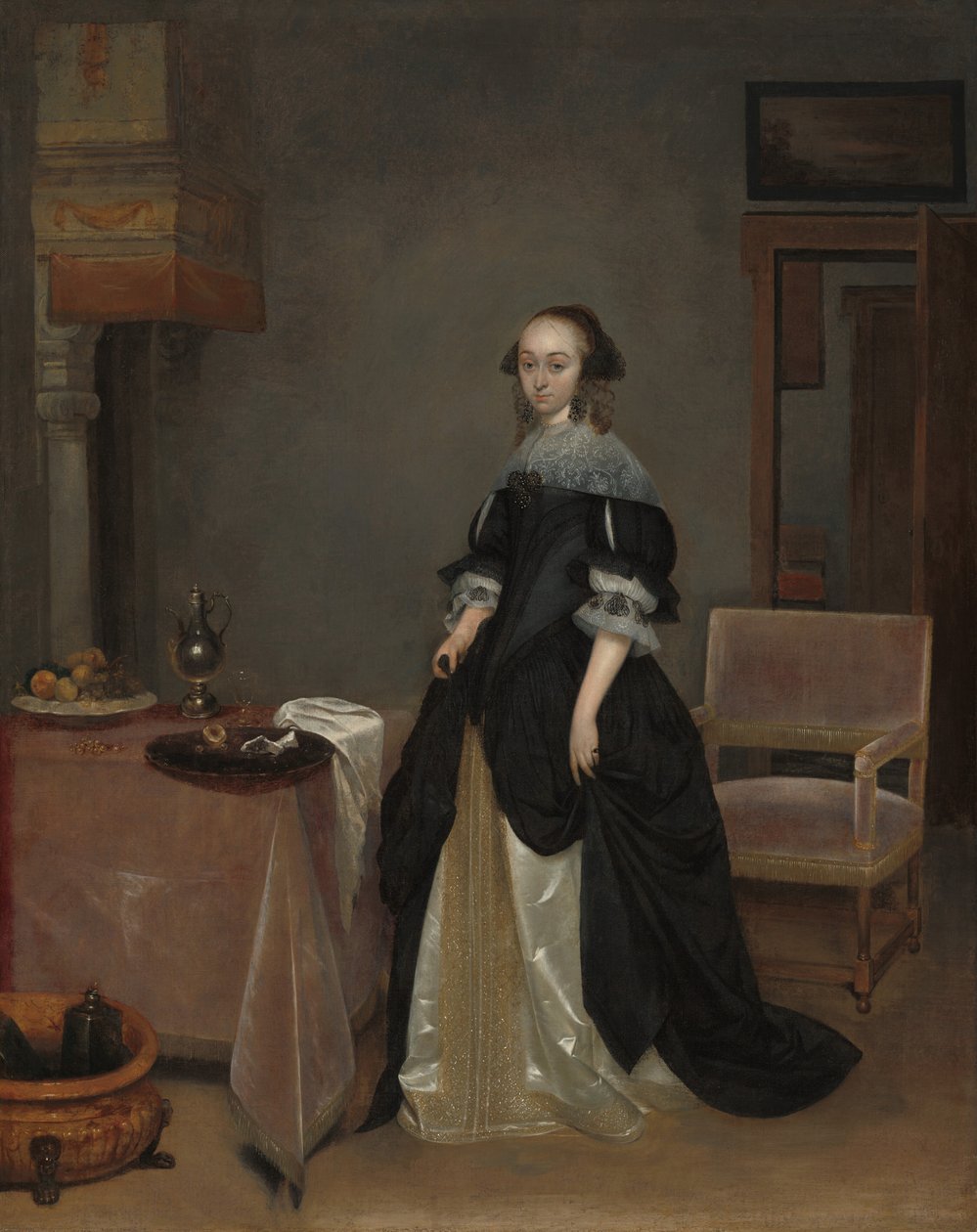 Maria van Suchtelen von Gerard Ter Borch the Younger