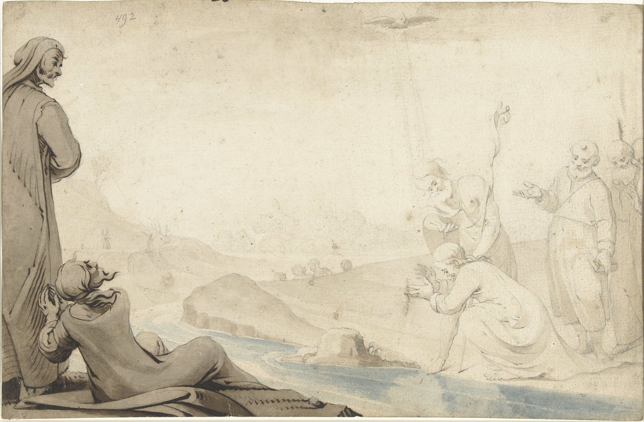 Die Taufe Christi von Gerard ter Borch (I)