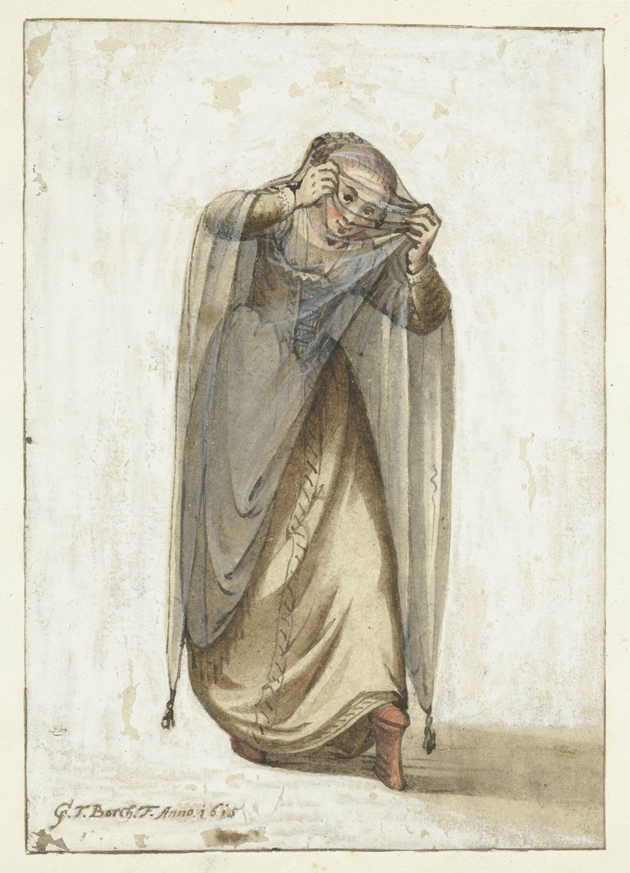Venezianische Kurtisane von Gerard ter Borch (I)