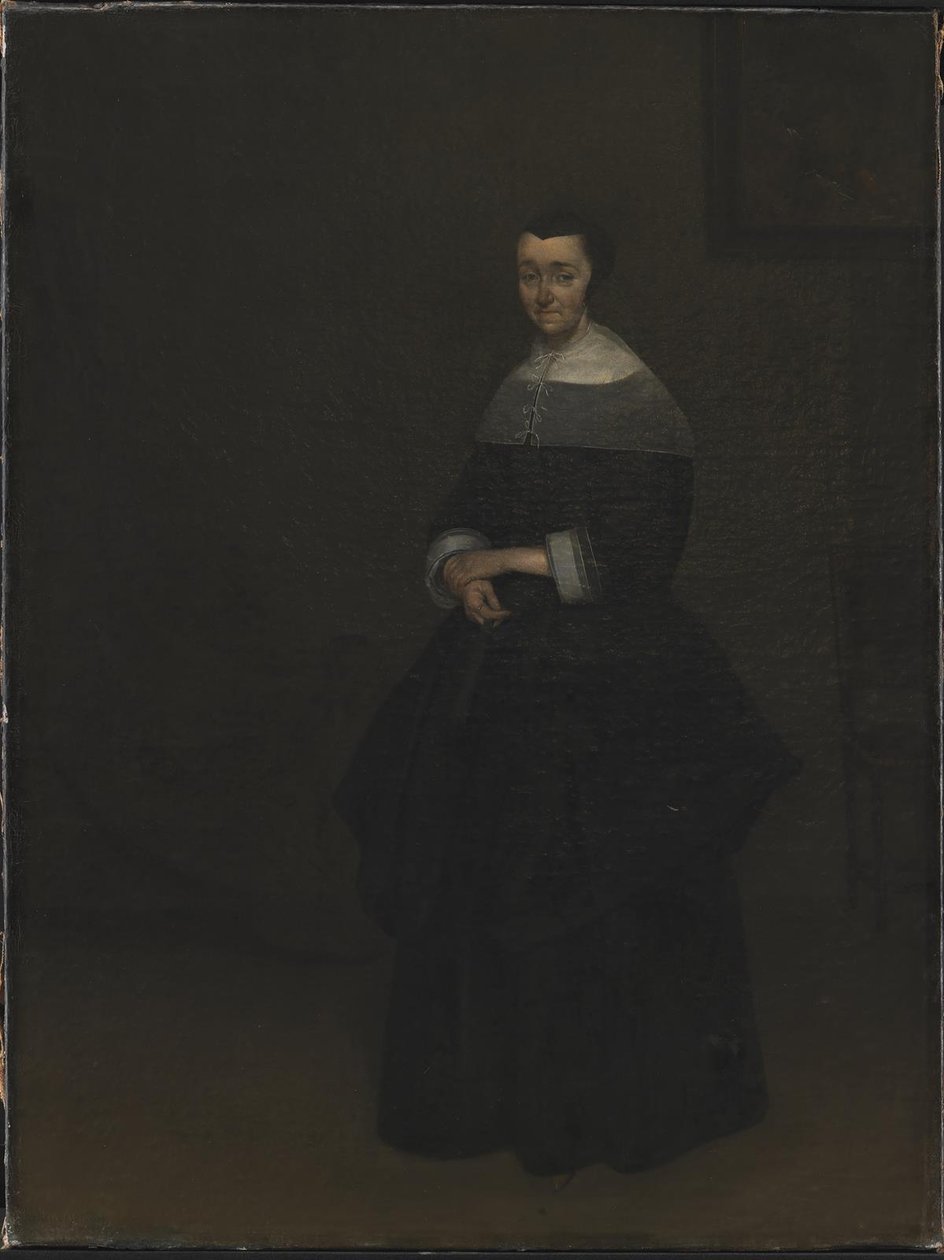 Porträt einer Dame von Gerard ter Borch