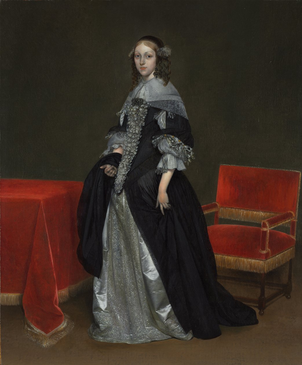 Porträt einer Frau von Gerard ter Borch