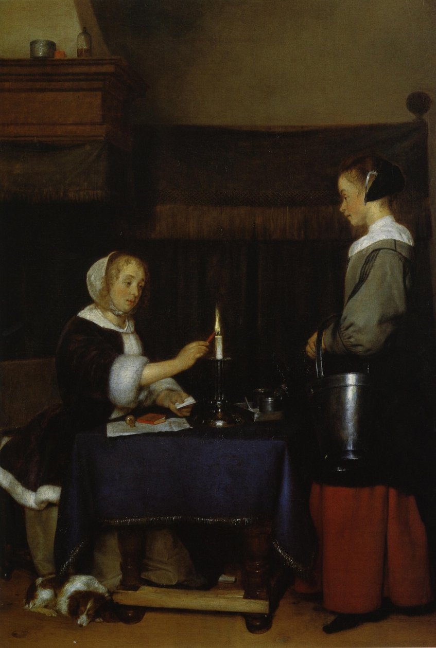 Der Korrespondent von Gerard ter Borch