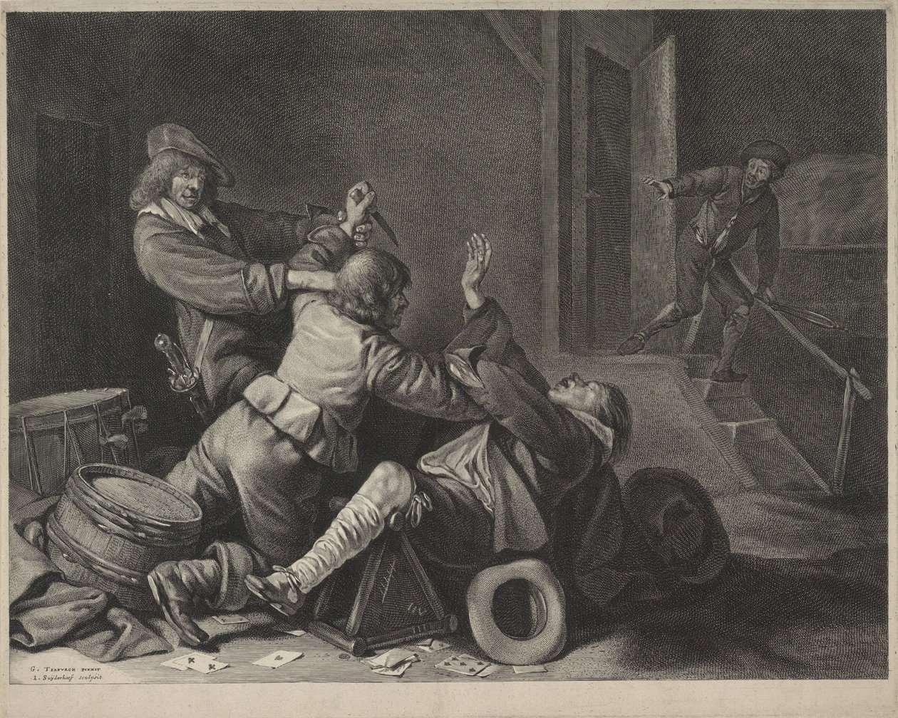 Der Messerstich von Gerard ter Borch