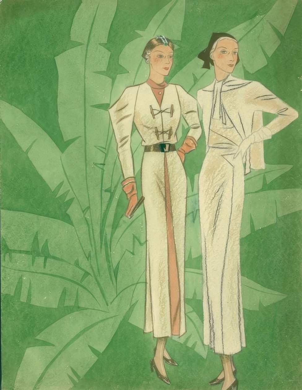 Damenmode 1934 / Kleider / Gerd Hartung von Gerd Hartung