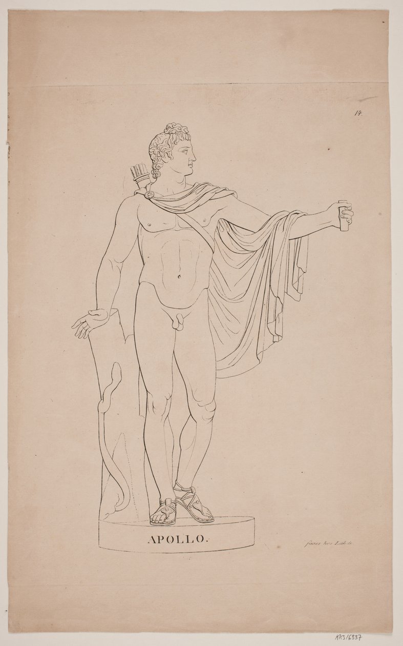 Apollo von Gerhard Ludvig Lahde