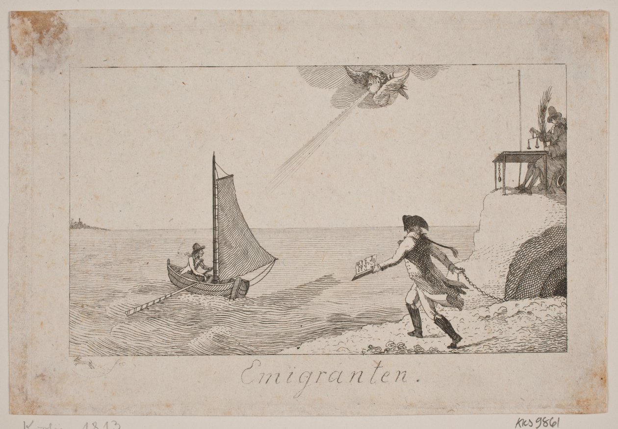 Der Emigrant von Gerhard Ludvig Lahde