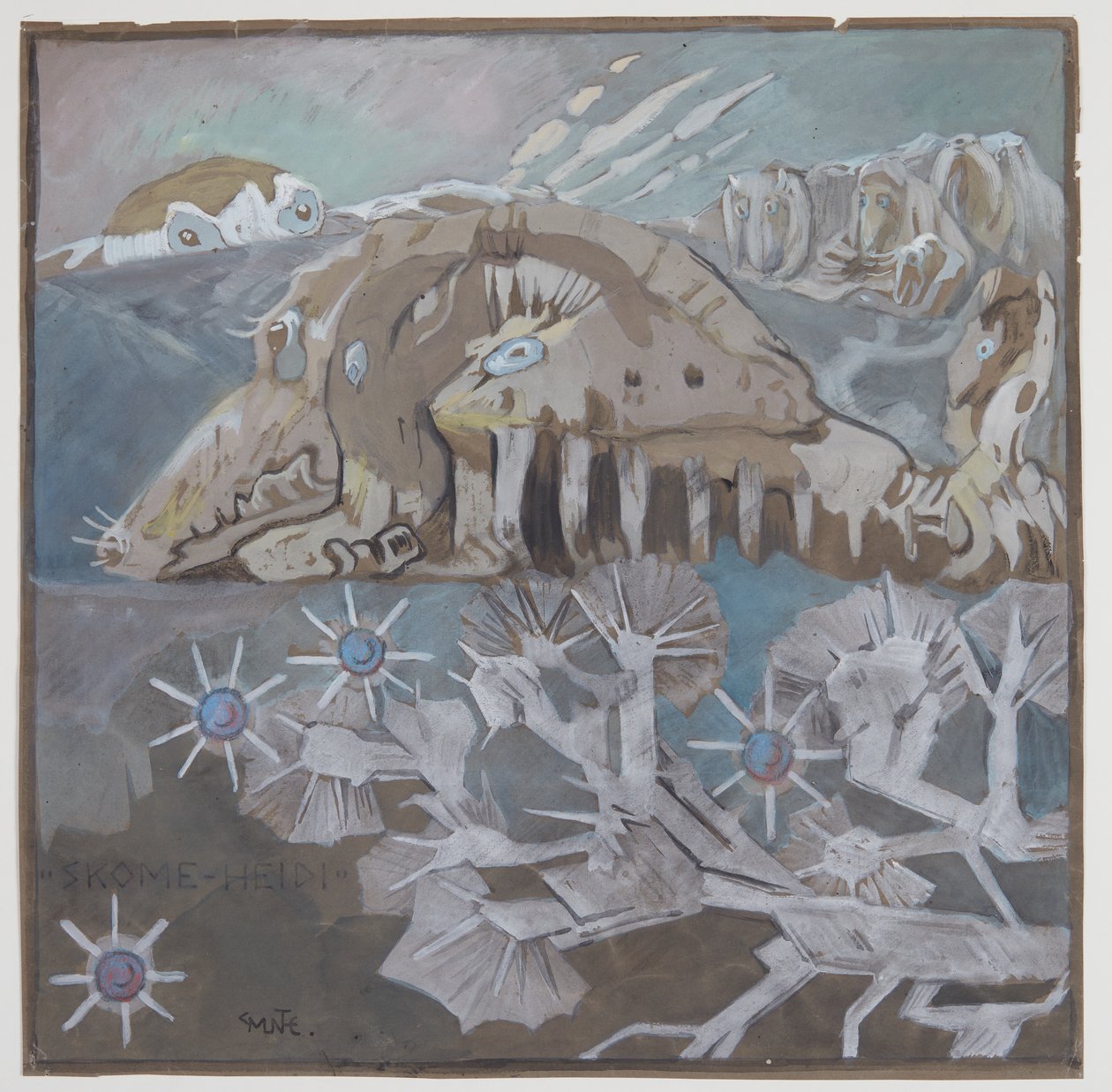 Hohe Berge von Gerhard Munthe