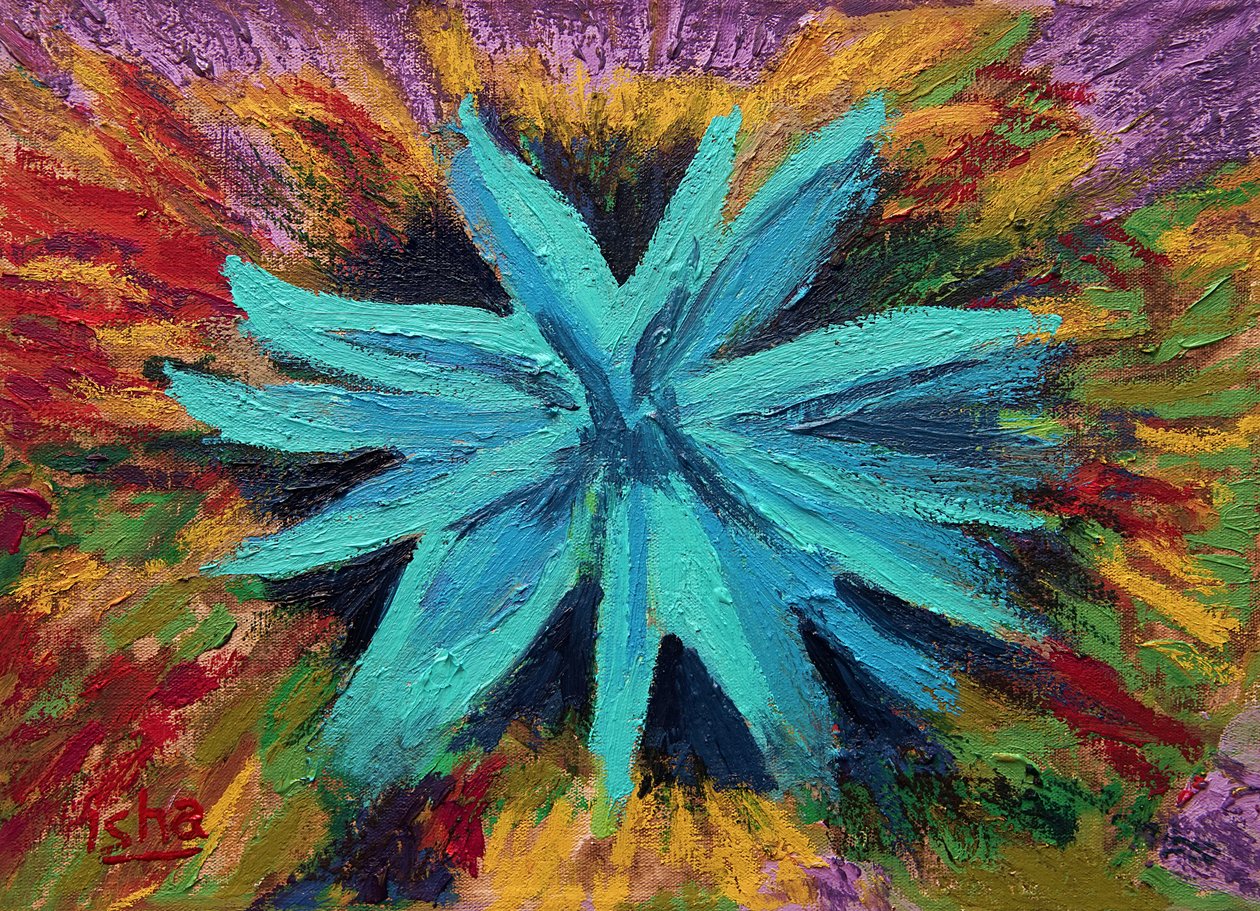 Blaue Agave von Gerhardt Isringhaus