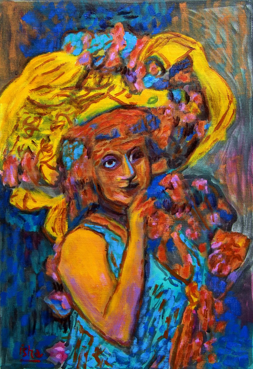 Blumige Jungfrau II, 2023 von Gerhardt Isringhaus