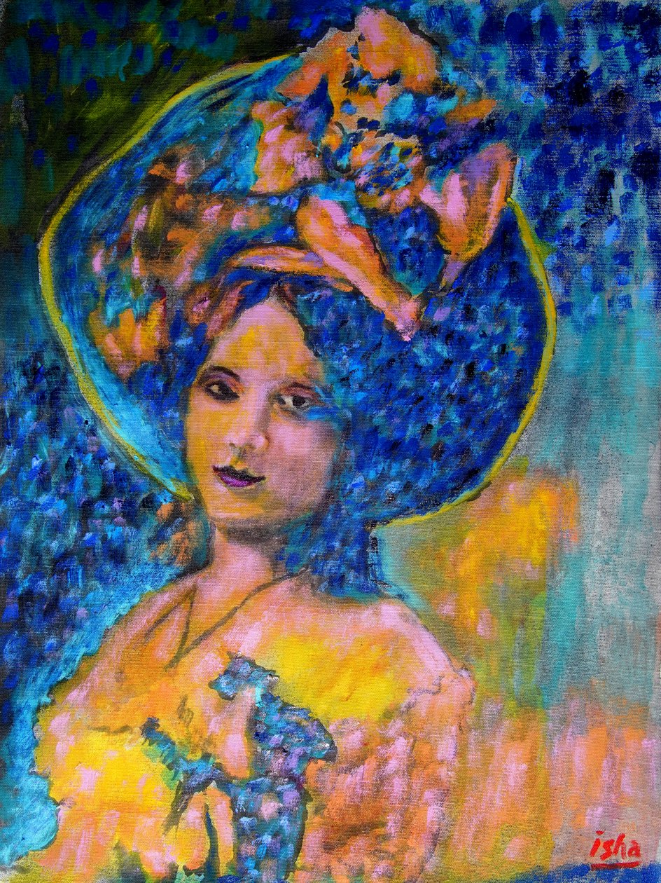 Blumige Jungfrau, 2023 von Gerhardt Isringhaus