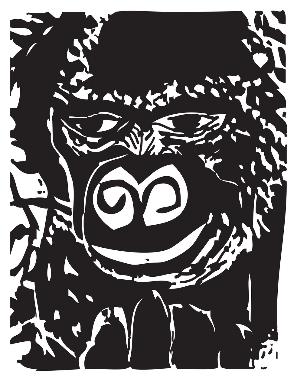 Nachdenklicher Gorilla von Gerhardt Isringhaus