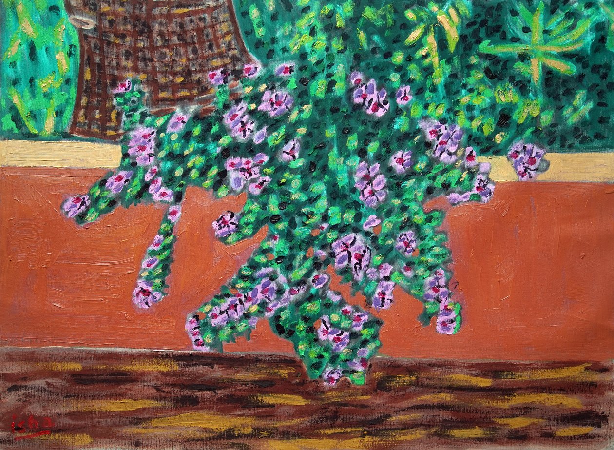 Rosy Periwinkle, 2024 von Gerhardt Isringhaus