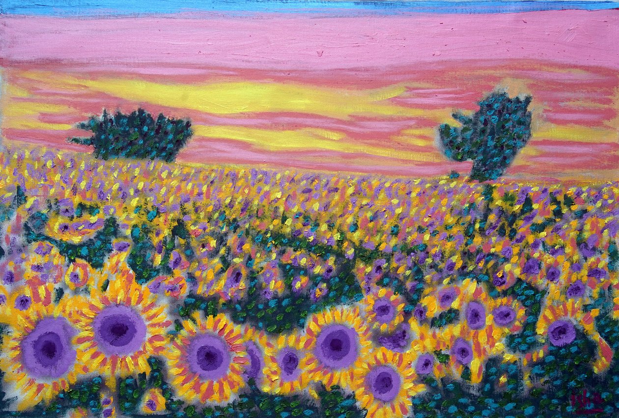Sonnenblumenfeld, 2024 von Gerhardt Isringhaus