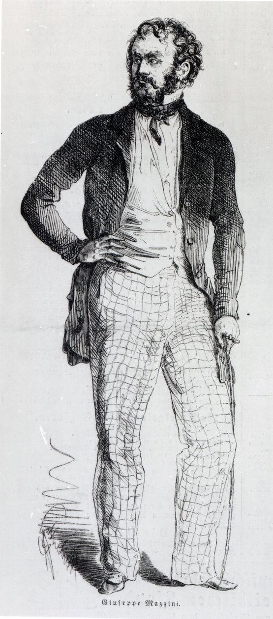 Giuseppe Mazzini von German School