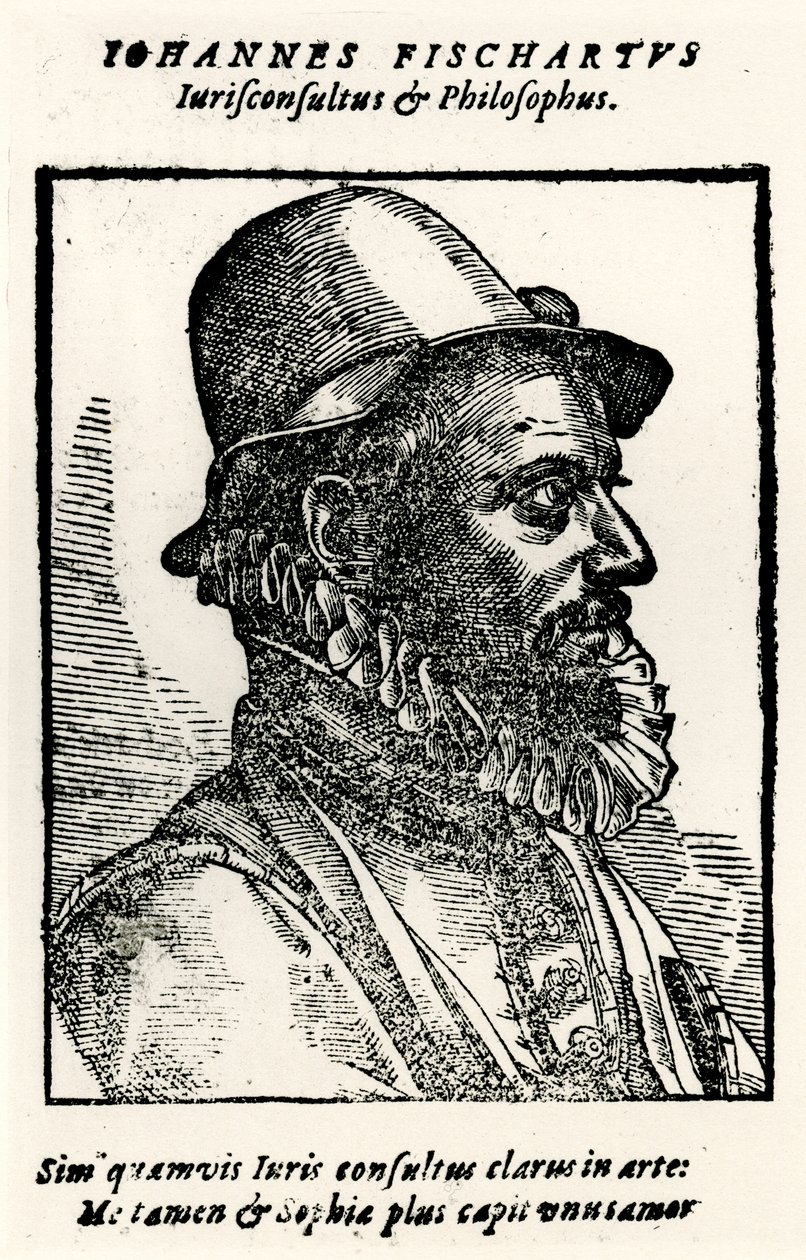 Johann Fischart, 1884-90 von German School