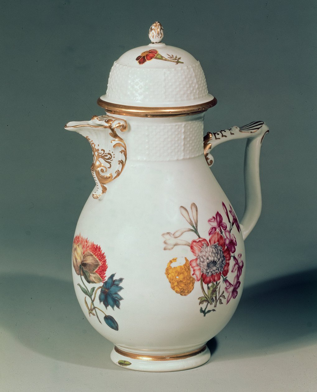 Meissener Kaffeekanne, ca. 1740-50 von German School