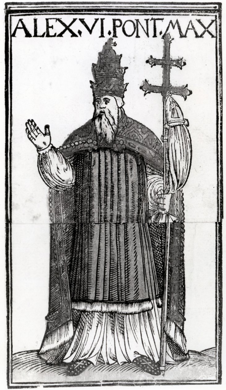Papst Alexander VI von German School