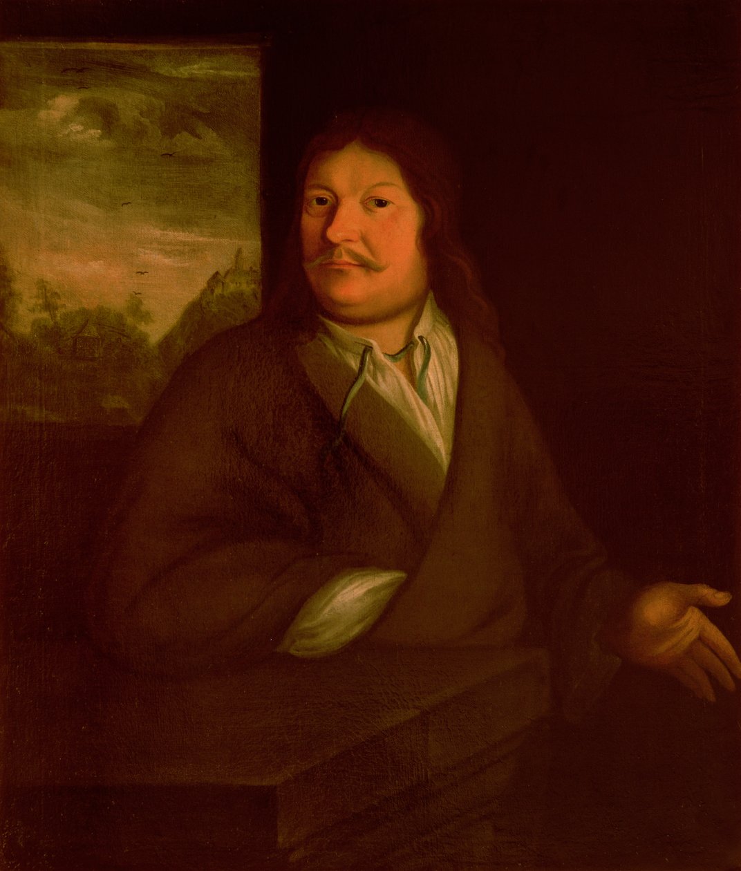 Porträt von Johann Ambrosius Bach (1645-95), 1685 von German School