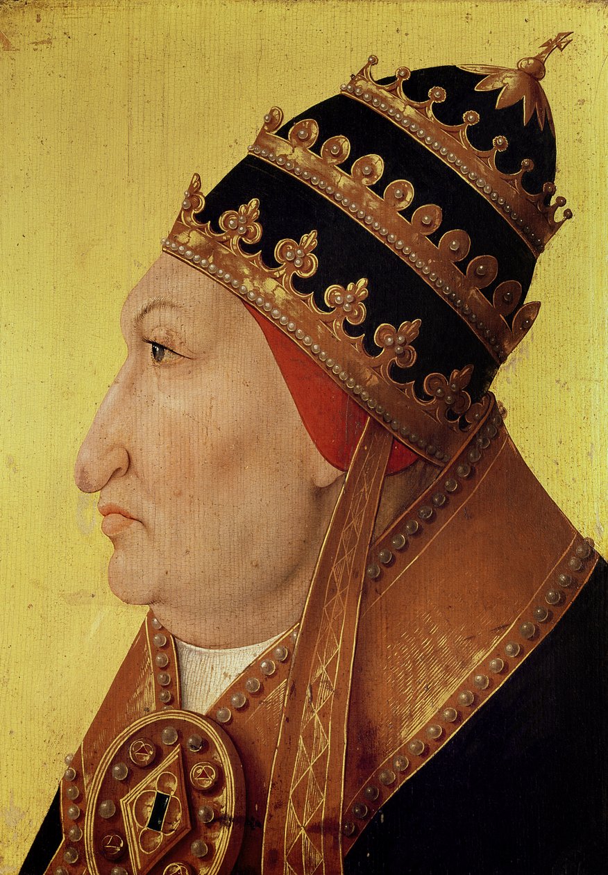 Porträt von Rodrigo Borgia (1431-1503) Papst Alexander VI von German School