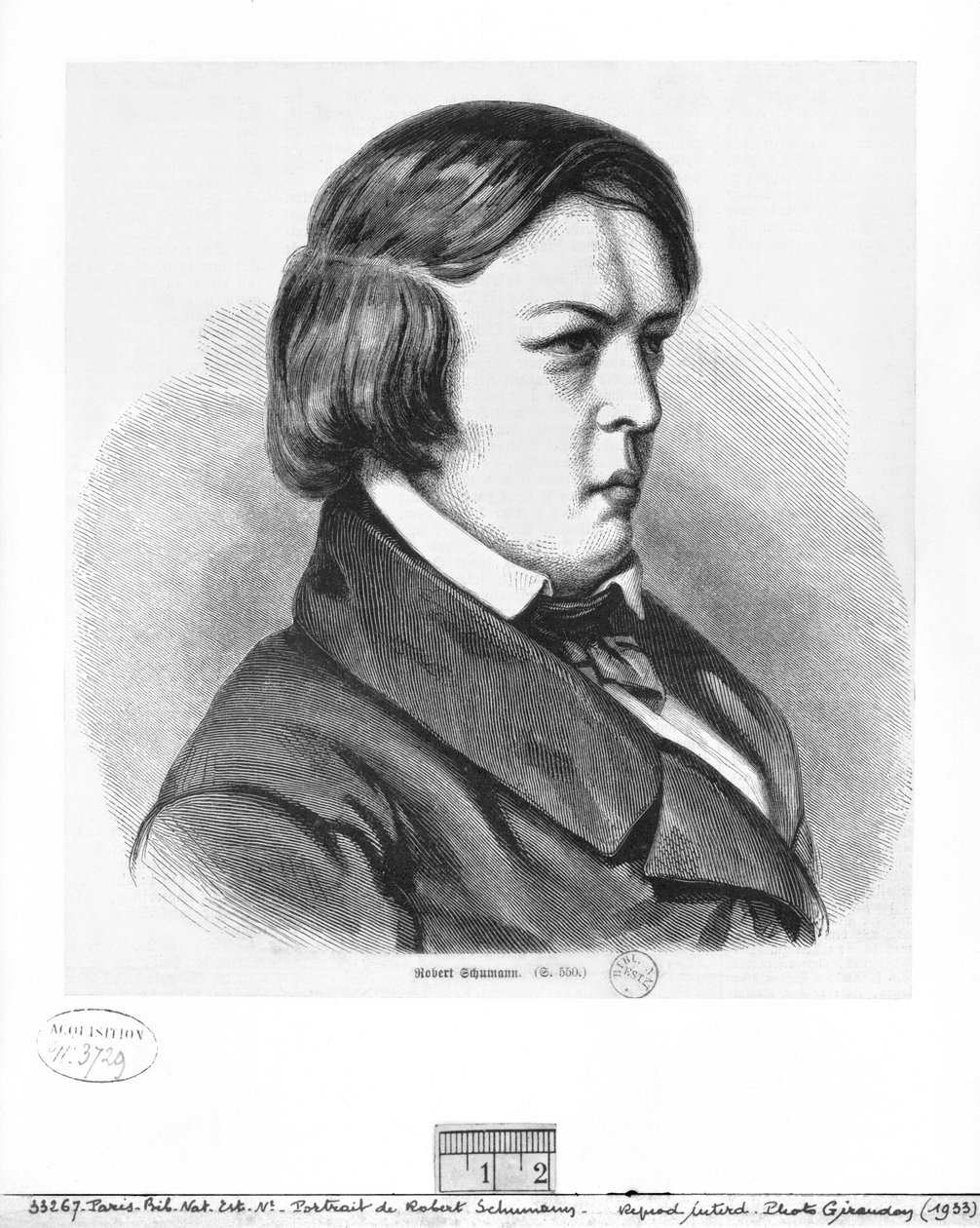 Robert Schumann (1810-56) von German School