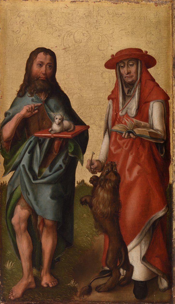 St. Johannes der Täufer und St. Hieronymus von German School