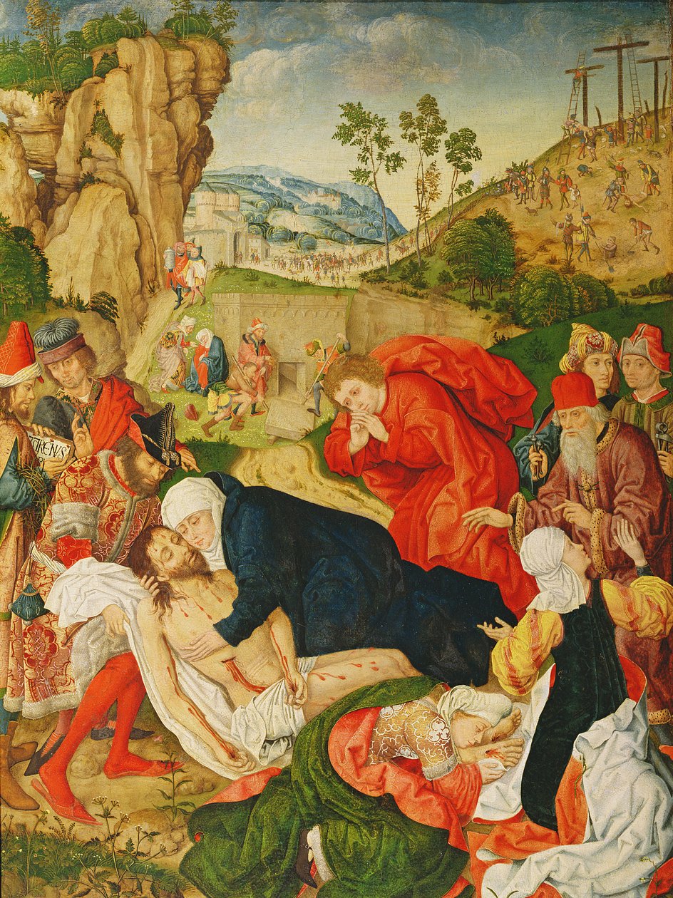 Die Grablegung von German School