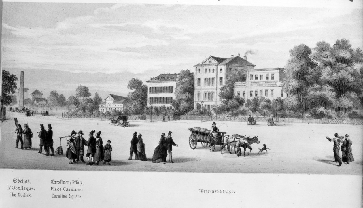 Ansicht von München, 1869 von German School