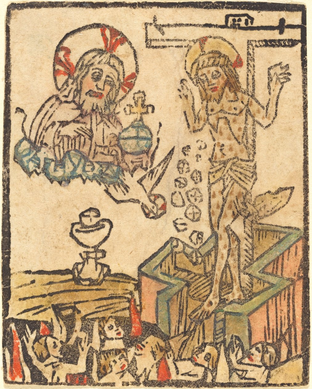 Allegorie der Eucharistie von German 15th Century