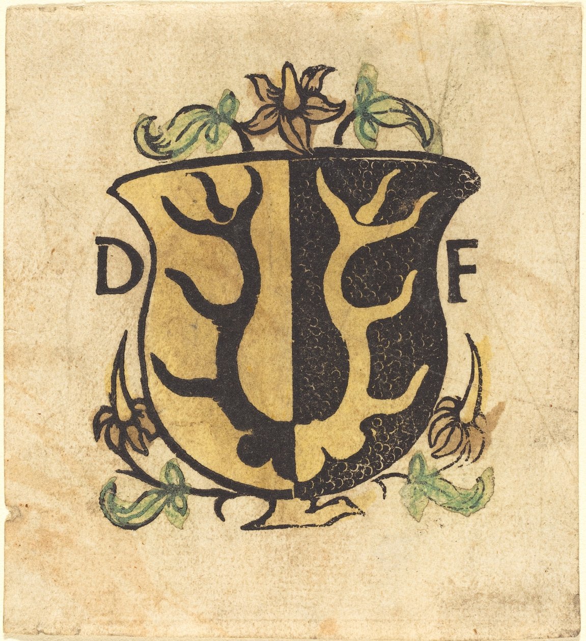 Exlibris von Dominicus Frauenfelder von German 15th Century