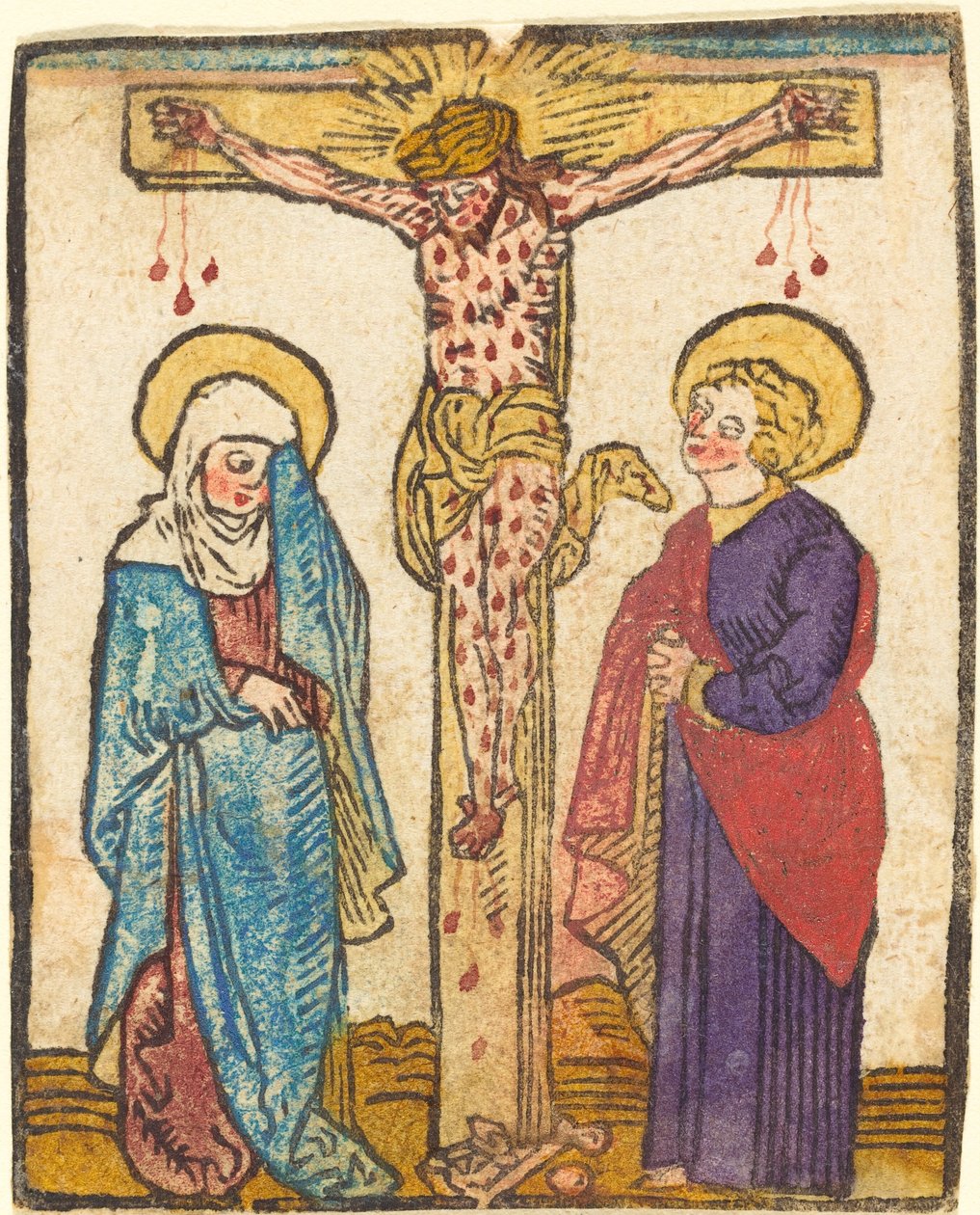 Christus am Kreuz von German 15th Century