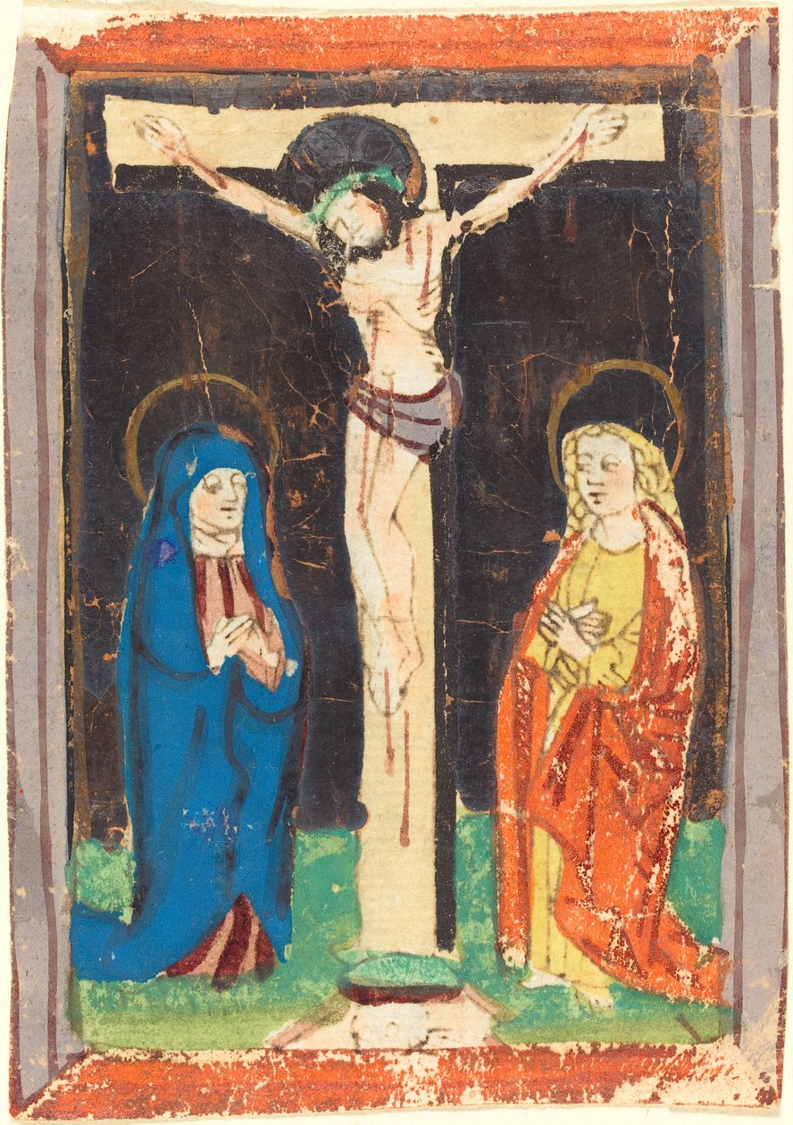 Christus am Kreuz von German 15th Century