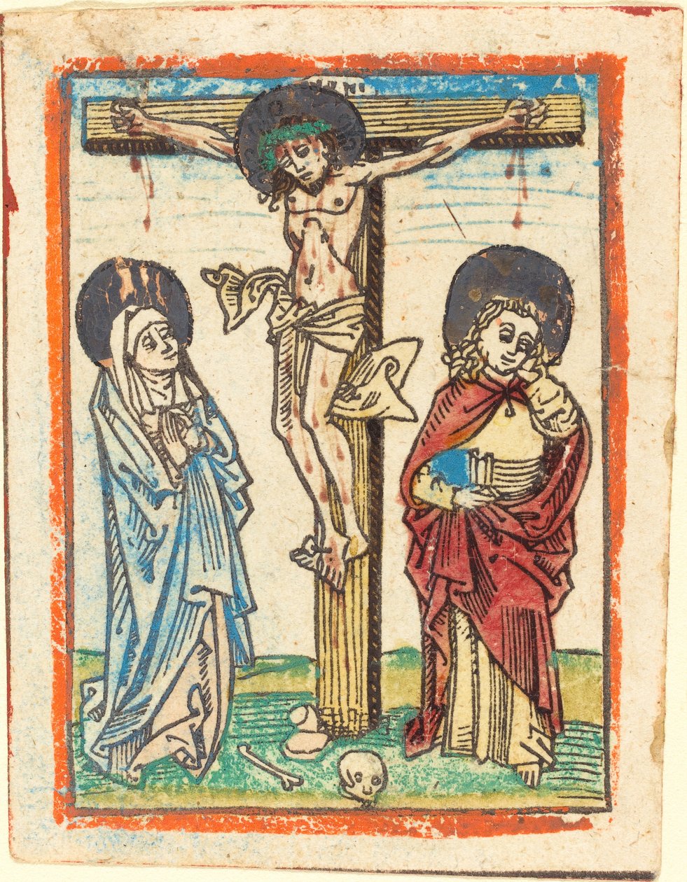 Christus am Kreuz von German 15th Century
