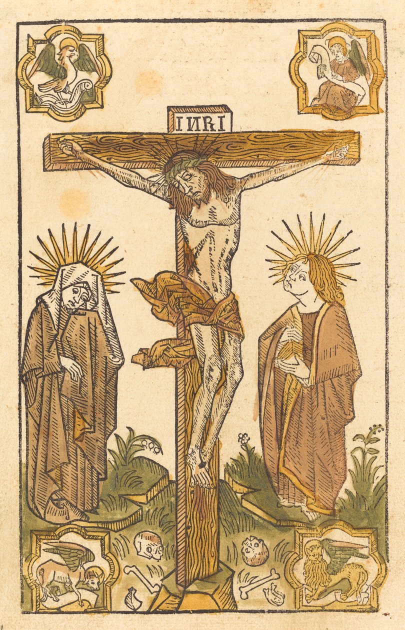 Christus am Kreuz von German 15th Century