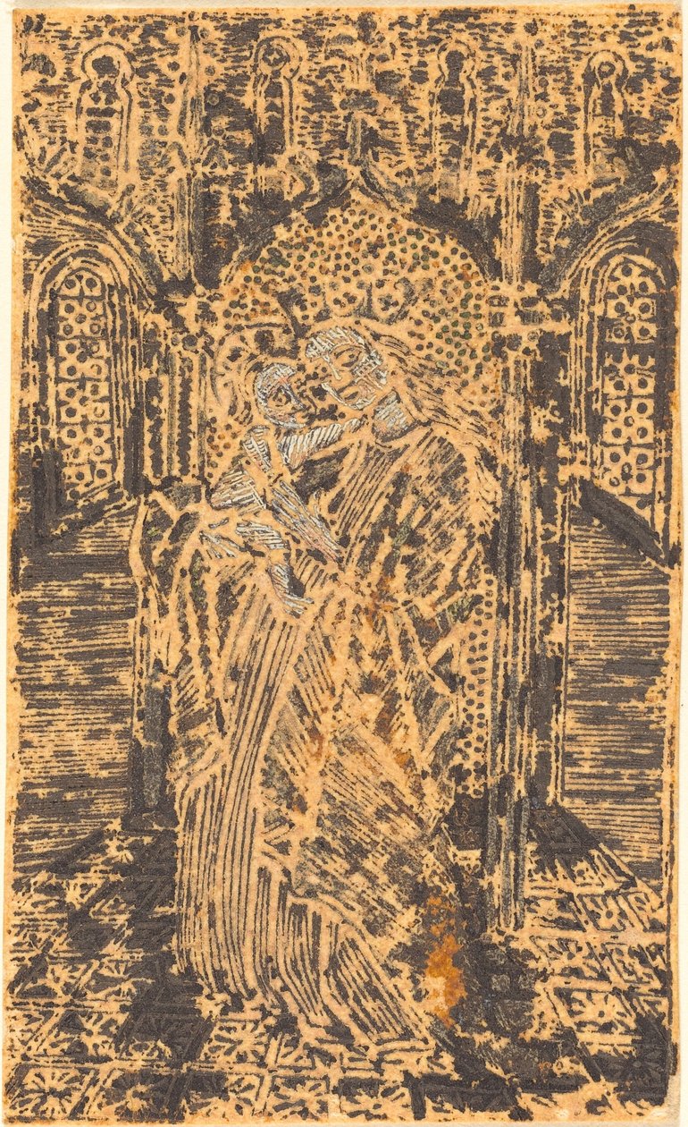 Madonna mit Kind von German 15th Century