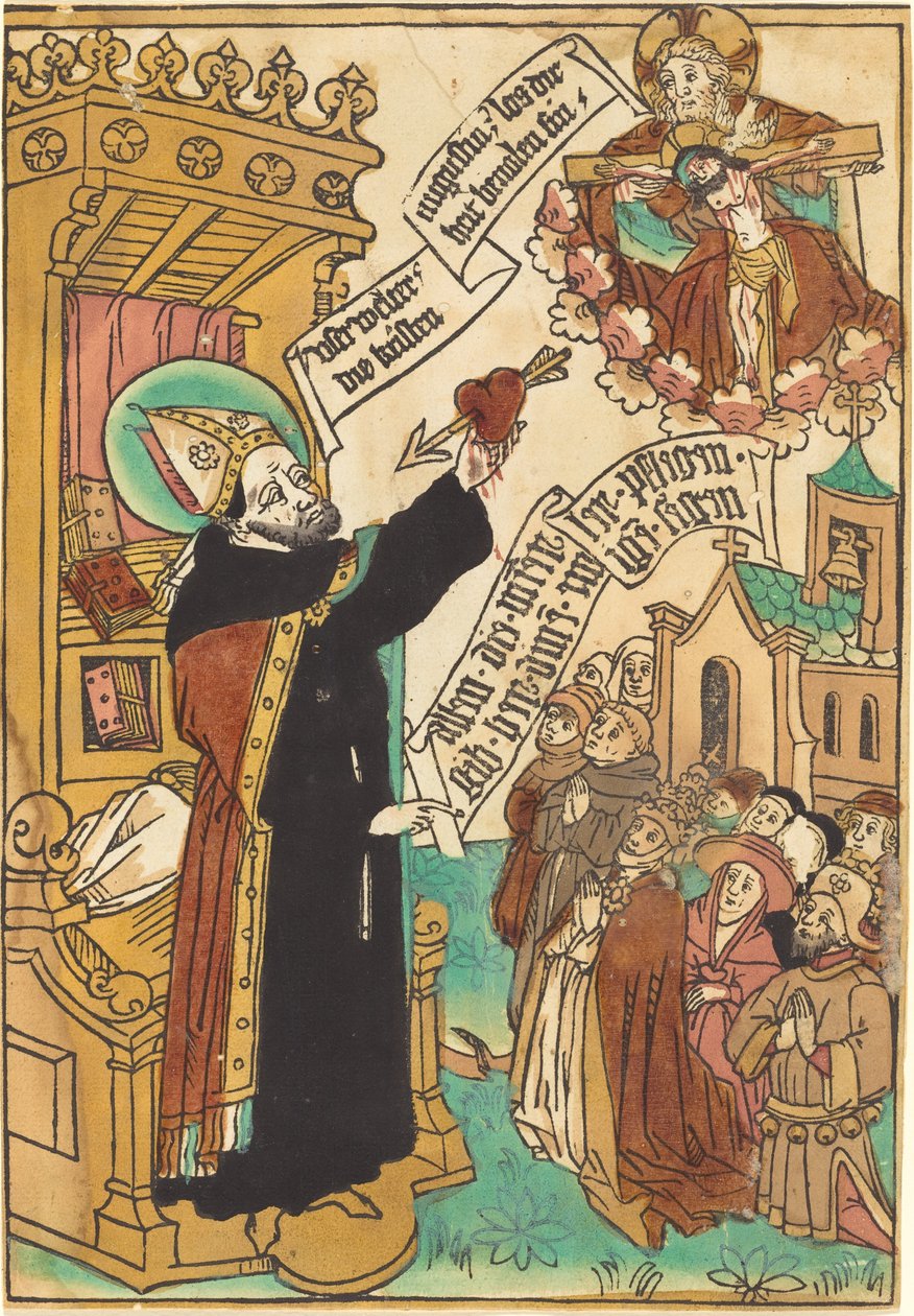 Heiliger Augustinus von German 15th Century