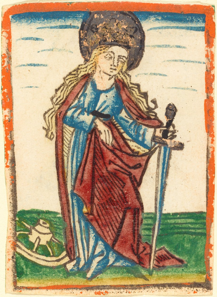 Sankt Katharina von German 15th Century
