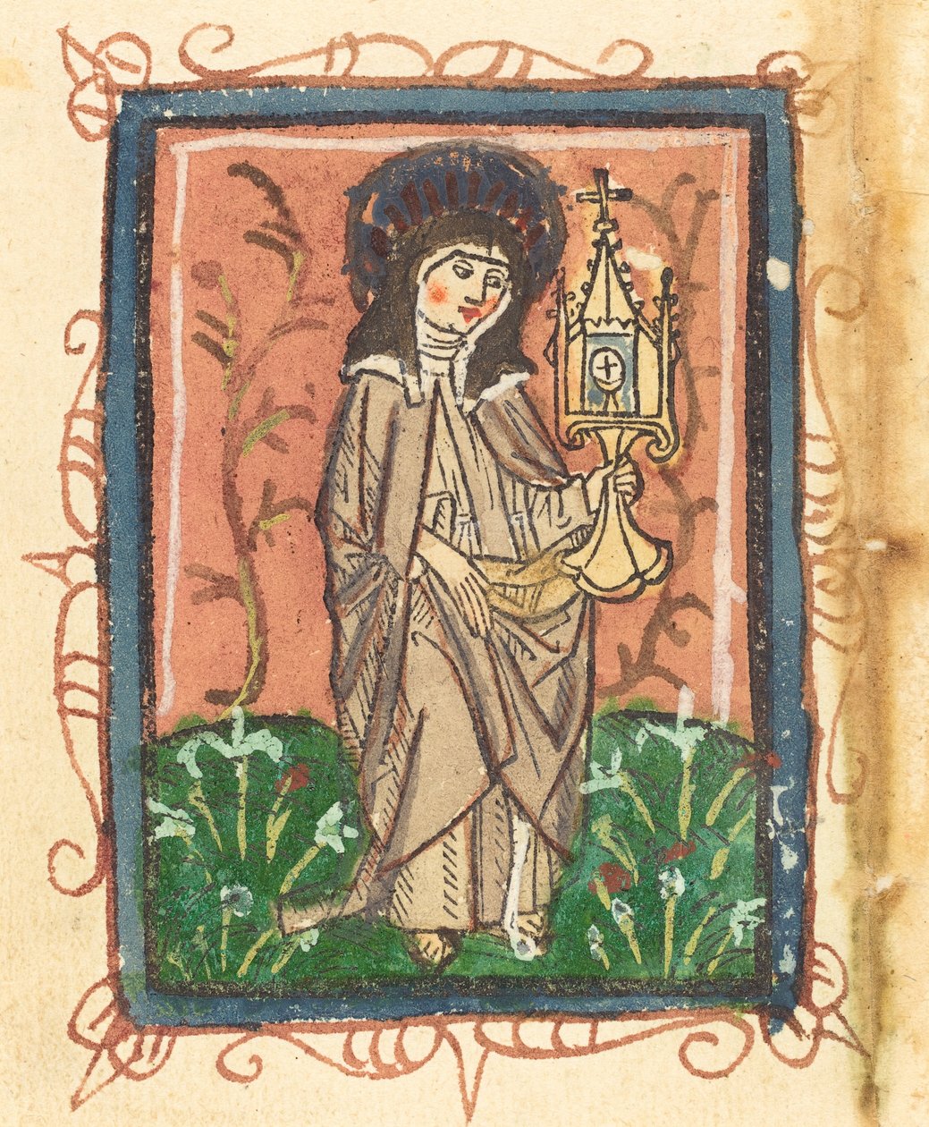 Heilige Klara von Assisi von German 15th Century