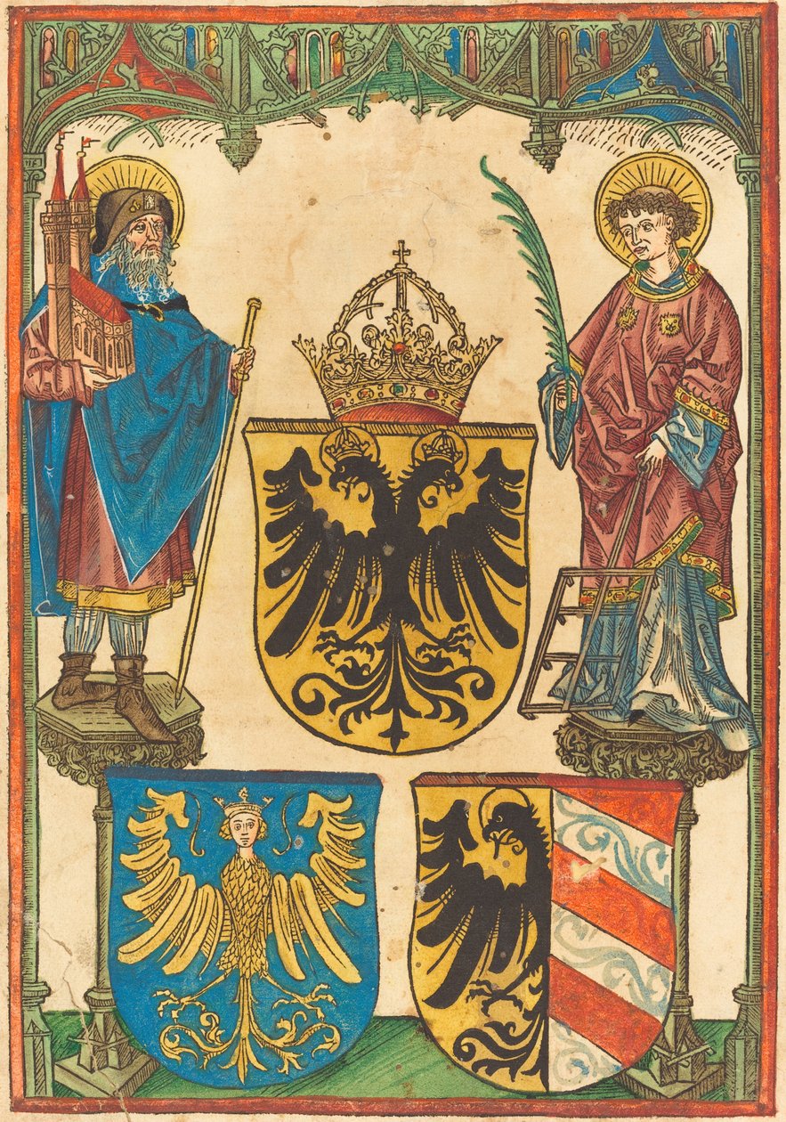 Heiliger Sebaldus und Heiliger Laurentius von German 15th Century