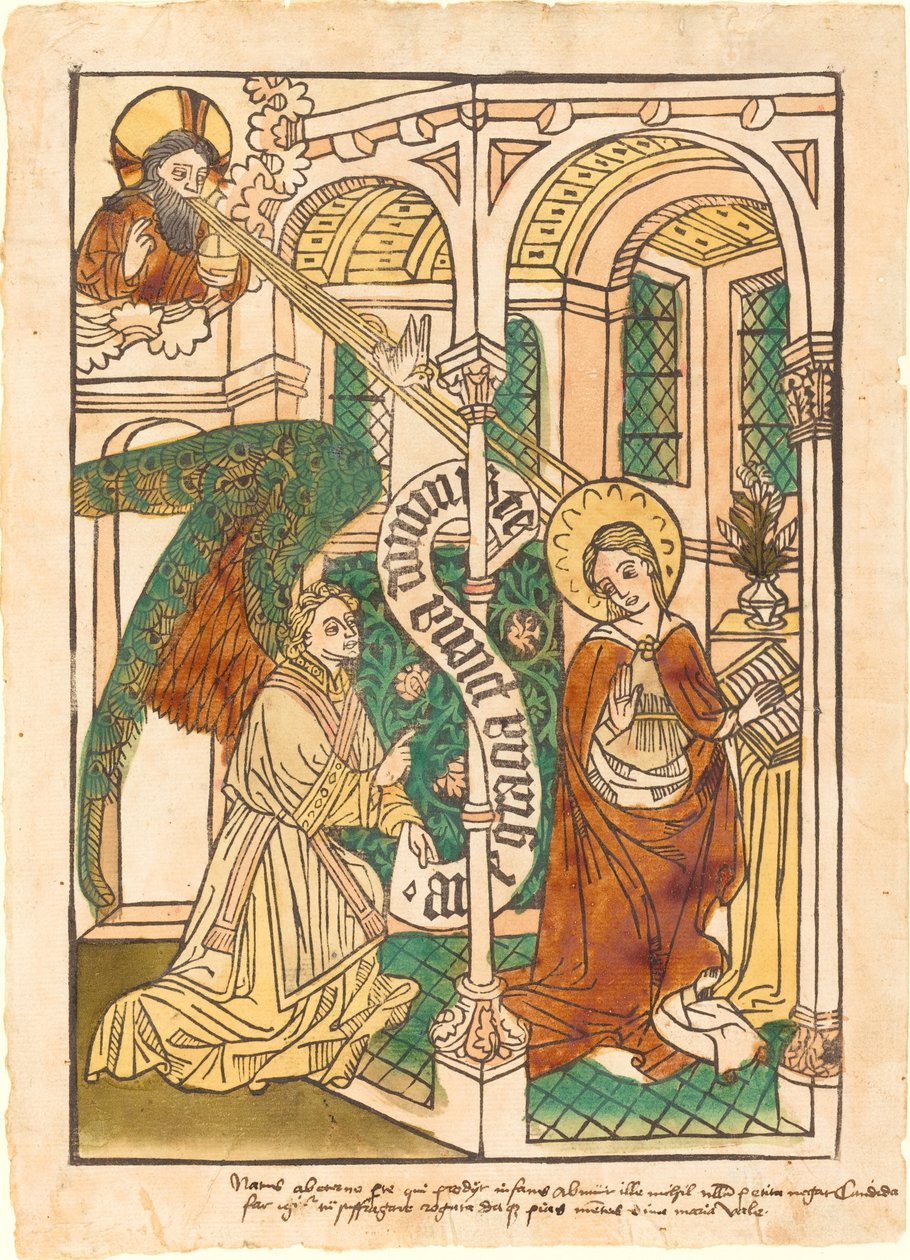 Die Verkündigung von German 15th Century