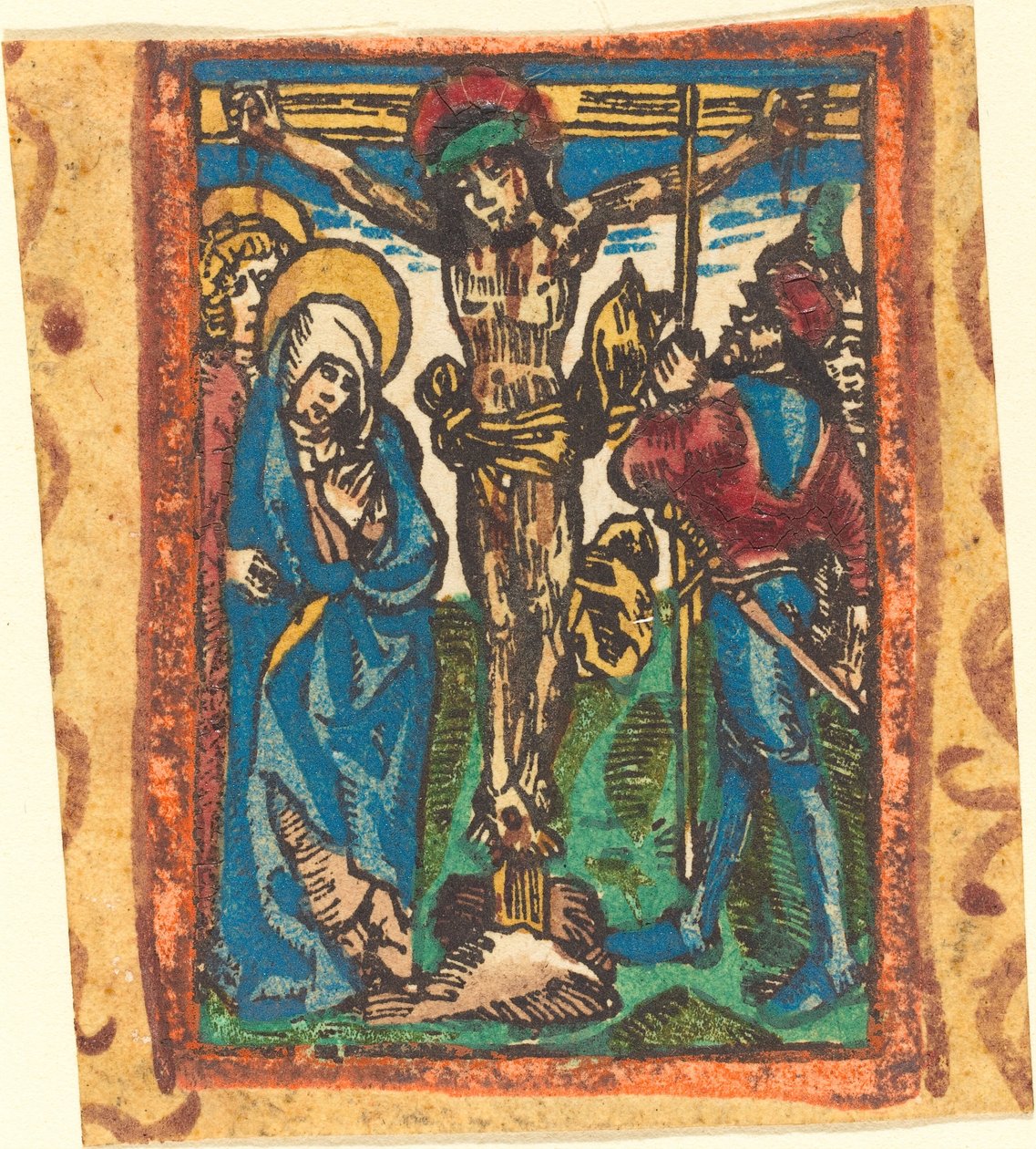 Die Kreuzigung von German 15th Century