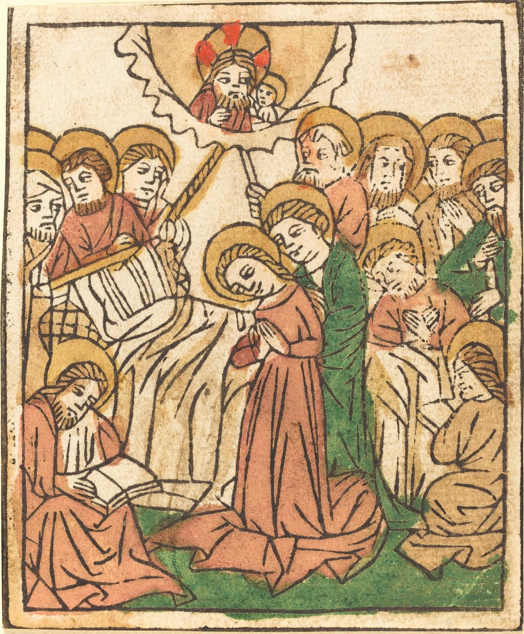 Der Tod der Jungfrau von German 15th Century
