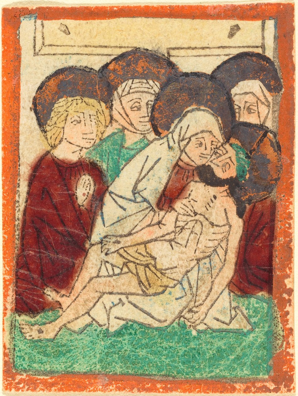 Die Beweinung von German 15th Century