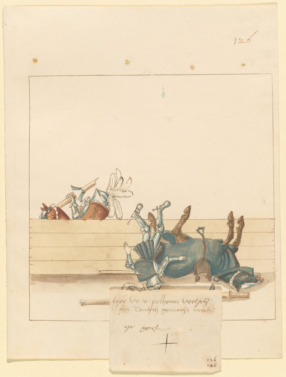 Italienisches Friedens-Turnier von German 16th Century