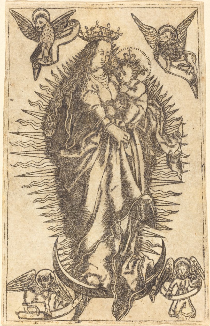 Madonna und Kind von German 16th Century