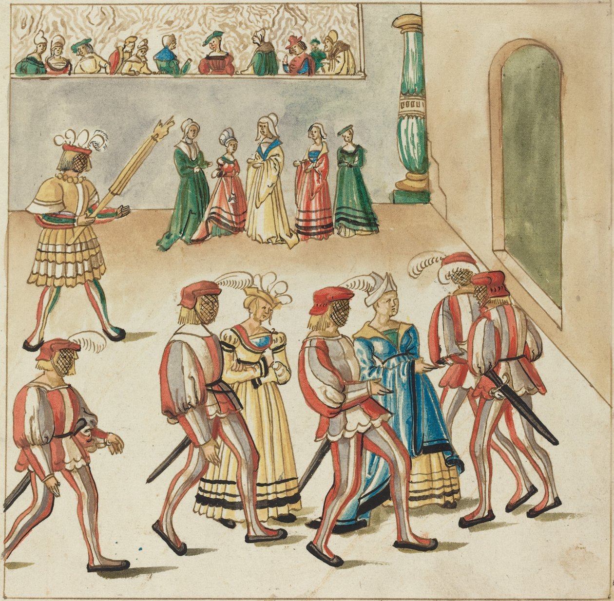 Maskerade von German 16th Century