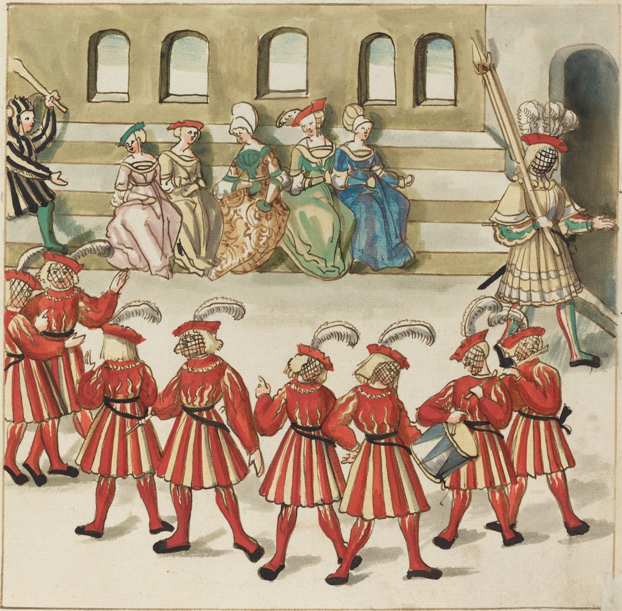 Maskerade von German 16th Century