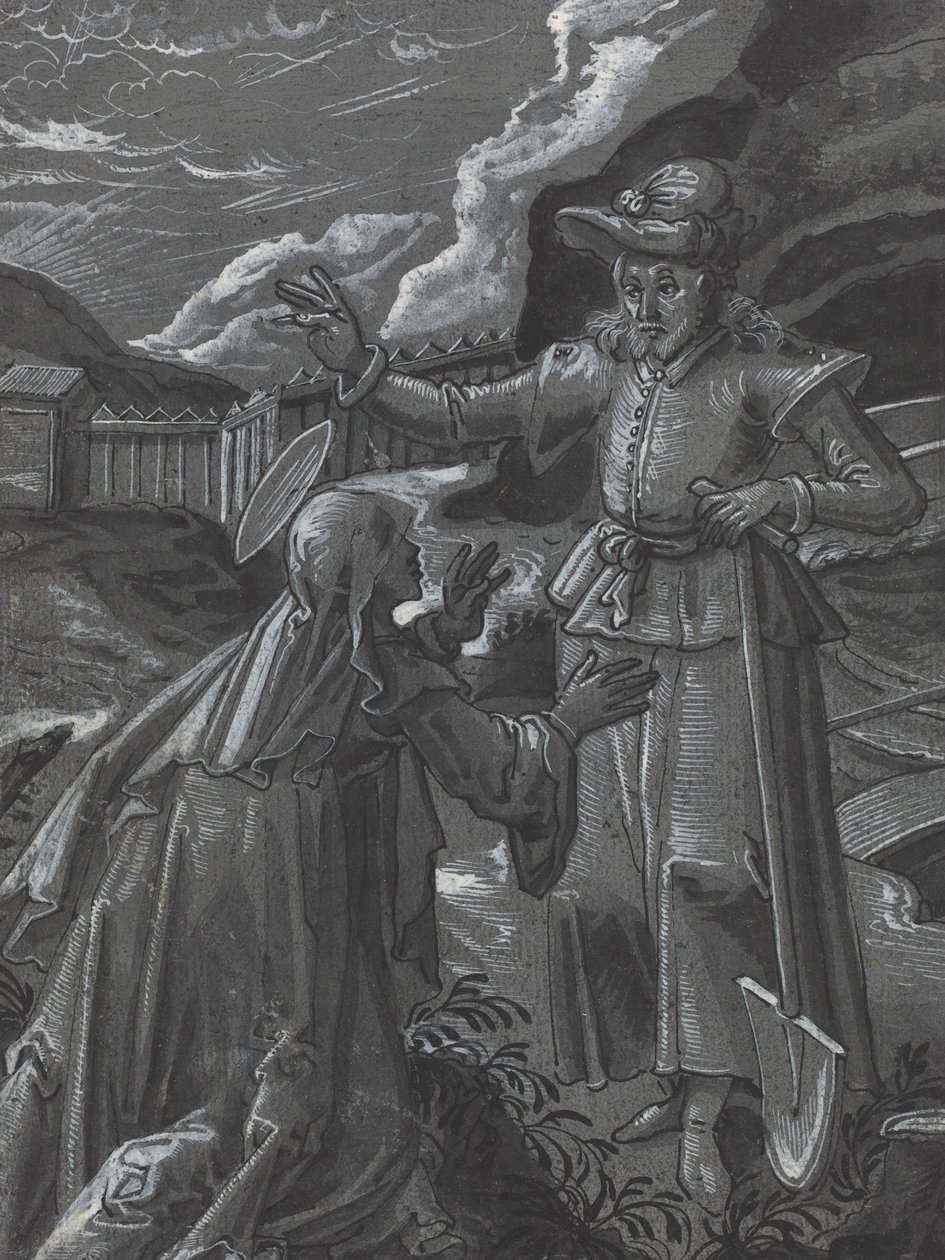 Noli Me Tangere (verso) von German 16th Century