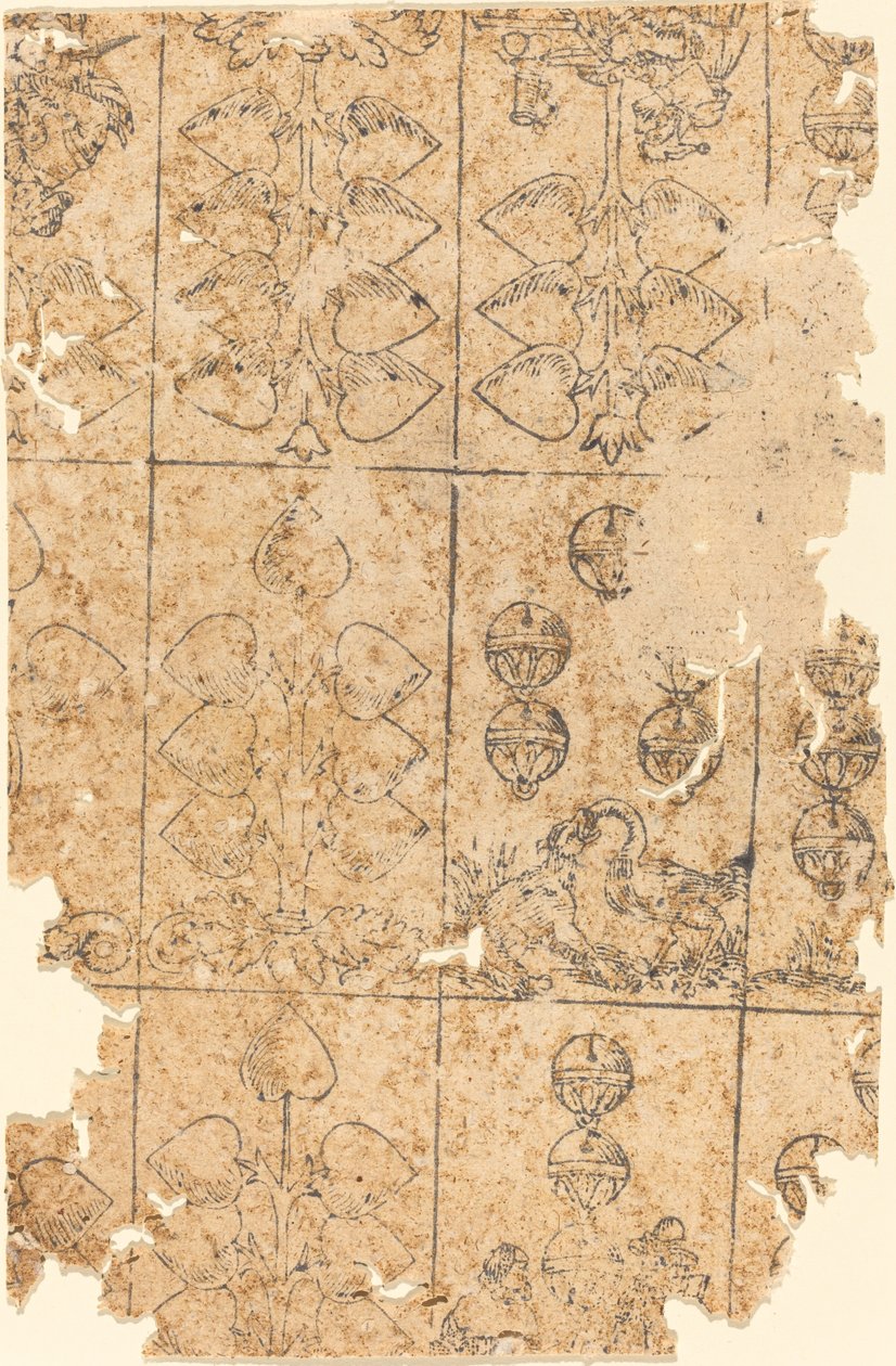 Spielkarte von German 16th Century
