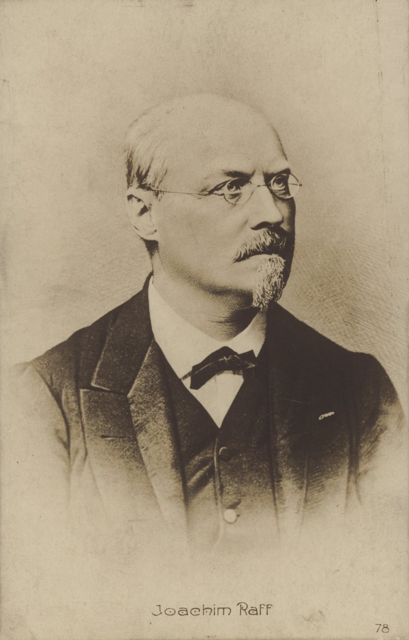 Porträt von Joachim Raff von German Photographer
